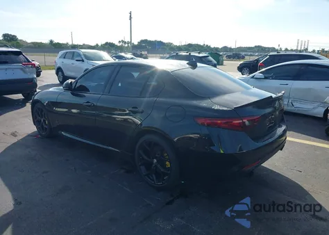 2020 Alfa Romeo Giulia Rwd из США, поврежденный, VIN ZARFAMAN2L7634985